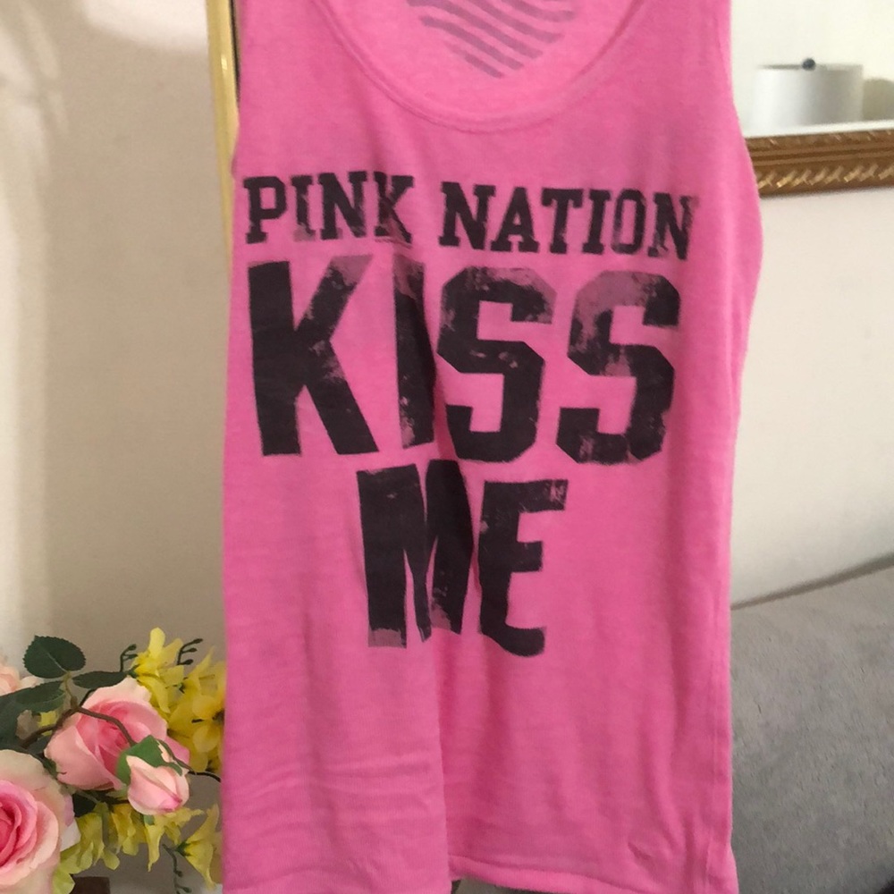 Rare hof tank tank top pink Victoria secret